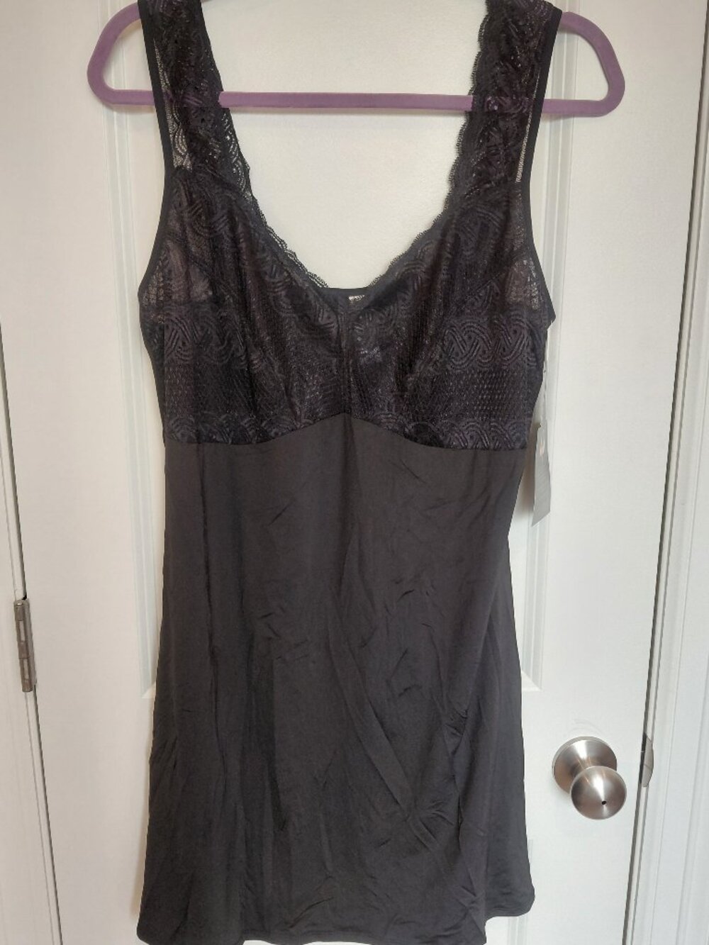 Black Lace Chemise